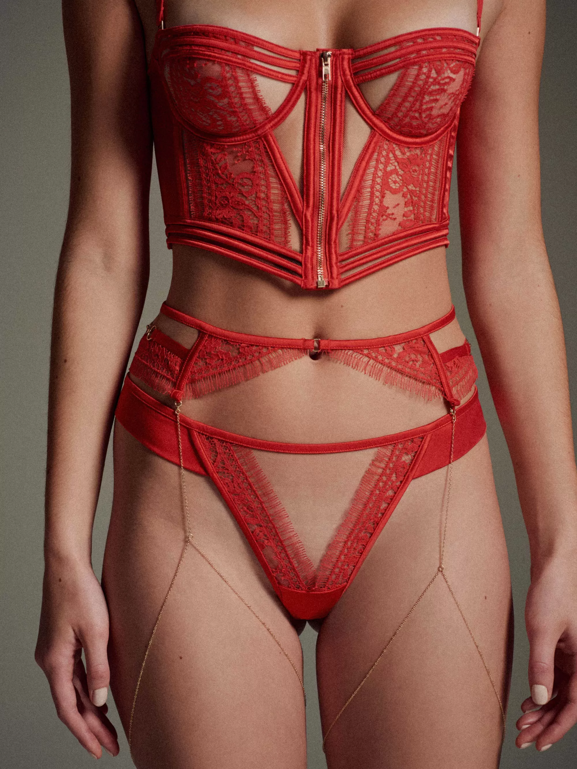 LIVY Bustier Batignolles Rood Best Sale